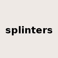 splinters是什么意思