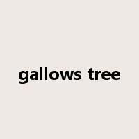 gallows tree是什么意思