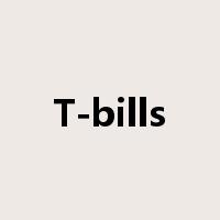 T-bills是什么意思