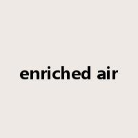 enriched air是什么意思