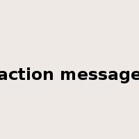 action message是什么意思