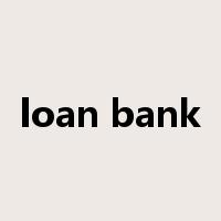 loan bank是什么意思