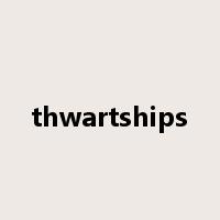 thwartships是什么意思