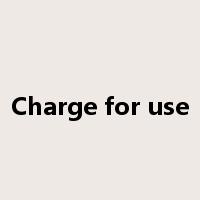 Charge for use是什么意思
