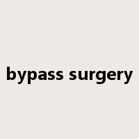 bypass surgery是什么意思