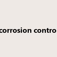corrosion control是什么意思