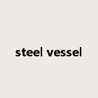 steel vessel是什么意思