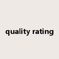 quality rating是什么意思