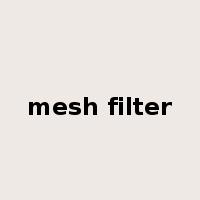 mesh filter是什么意思