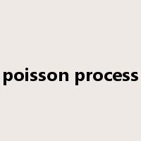 poisson process是什么意思
