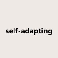 self-adapting是什么意思