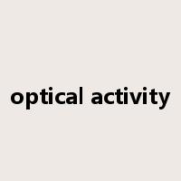 optical activity是什么意思