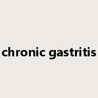 chronic gastritis是什么意思