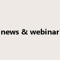 news & webinar是什么意思
