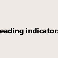 leading indicators是什么意思