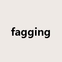 fagging是什么意思