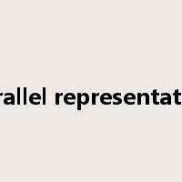 parallel representation是什么意思