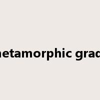 metamorphic grade是什么意思