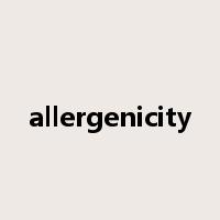 allergenicity是什么意思