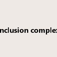 inclusion complex是什么意思