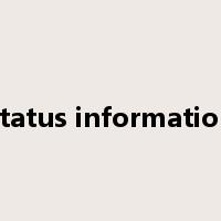 status information是什么意思