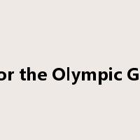 bid for the Olympic Games是什么意思