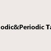Periodic&Periodic Table是什么意思