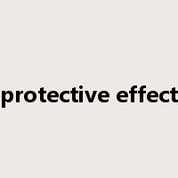 protective effect是什么意思