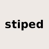 stiped是什么意思