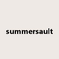 summersault是什么意思