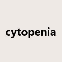 cytopenia是什么意思