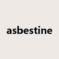 asbestine是什么意思