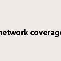 network coverage是什么意思