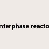 interphase reactor是什么意思