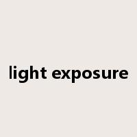 light exposure是什么意思