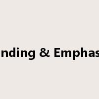 Reminding & Emphasizing是什么意思