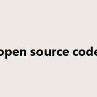 open source code是什么意思