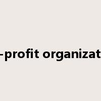 for-profit organization是什么意思