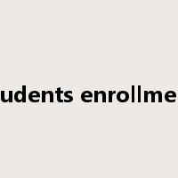 students enrollment是什么意思