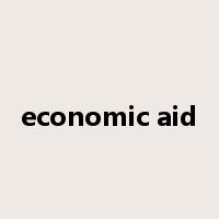 economic aid是什么意思