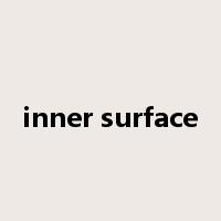 inner surface是什么意思