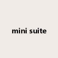 mini suite是什么意思