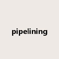 pipelining是什么意思