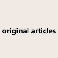 original articles是什么意思