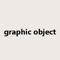 graphic object是什么意思