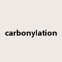 carbonylation是什么意思