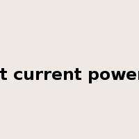 constant current power supply是什么意思