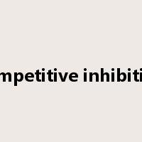 competitive inhibition是什么意思