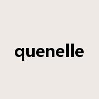 quenelle是什么意思