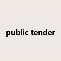 public tender是什么意思
